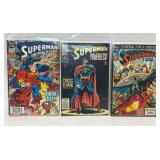 SUPERMAN THE MAN OF STEEL #27 #76 POWERLESS #72