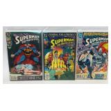 DC COMICS SUPERMAN THE MAN OF STEEL #16 #20 #26