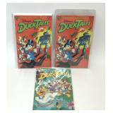 3 GLADSTONE COMICS DUCKTALES #1 #2