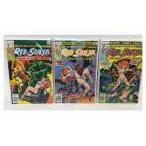 MARVEL COMICS RED SONJA #9-11