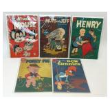 5 ASSORTED CARTOON COMICS