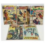 5 ASSORTED DC COMICS LOIS LANE SUPERMAN