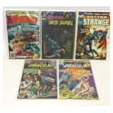 5 ASSORTED MARVEL GOLD KEY COMICS