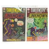 DC COMICS CHALLENGERS OF THE UNKNOWN #70 #71