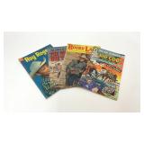 4 ASSORTED VINTAGE WESTERN COMICS