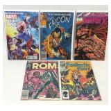 5 ASSORTED MARVEL COMICS ASSORTED SUPERHEROES