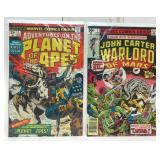 MARVEL COMICS JOHN CARTER #1 PLANET OF THE APES #1