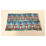 12 UNOPENED PACKS COMPLETE AVENGERS TRADING CARDS