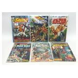 6 ASSORTED MARVEL COMICS WARRIORS