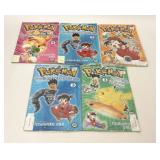5 ASSORTED VIZ COMICS POKï¿½MON
