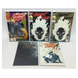 5 ASSORTED MARVEL COMICS GHOST RIDER