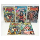 5 ASSORTED MARVEL COMICS WONDERMAN