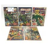 5 ASSORTED MARVEL COMICS TALES OF SUSPENSE