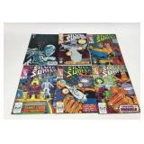 6 ASSORTED MARVEL COMICS SILVER SURFER
