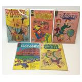 5 ASSORTED COMICS TV CARTOON