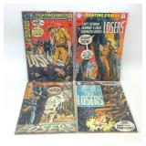 4 DC COMICS, THE LOSERS OUR FIGHTING FORCES