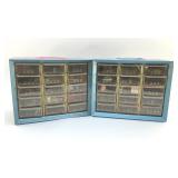 2 GARAGE ORGANIZERS WITH MISC
