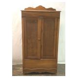 62 x 34 x 20" Antique wardrobe cabinet
