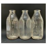 SMITH  MELVILLE, RALEIGH BURLINGTON, MILK BOTTLES
