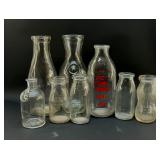 VTG MILK BOTTLES LONG-MEADOW DAIRY