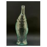 GLASS FISH BOTTLE 13"