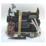 KOBALT tool bag with assorted tools