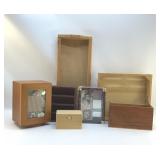 WOOD BOXES AND DISPLAYS