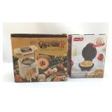 VEG O MATIC, GINGERBREAD MAN MINI WAFFLE MAKER