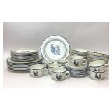 COUNTRY CUISINE SUNRISE NANCY CALHOUN DISH SET