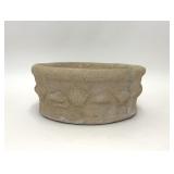 CEMENT SEASHELL BOWL PLANTER