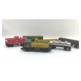 K LINE MODEL TRAIN CARS 2320 NW ENGINE 1991