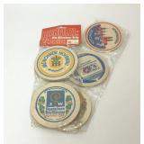 VTG PACK OF GERMAN PAPER BEER COASTERS