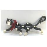 WOODEN CAT COAT RACK