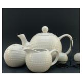 GOLF THEMED TEA SET, SALT, PEPPER