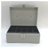 METAL CASH BOX WITH KEYS