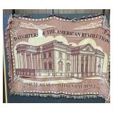 DAUGHTERS OF AMERICAN REVOLUTION BLANKET