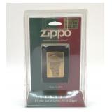1995 BRASS ZIPPO LIGHTER SMYTHE FULL HOUSE SEALED