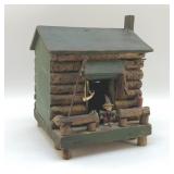 HANDMADE HILLBILLY LOG CABIN