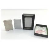 3 ZIPPO LIGHTERS