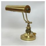 VTG BRASS BANKERS DESK LAMP