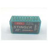 CCI STINGER 22ï¿½ AMMO 50 COUNT