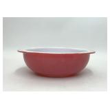 VTG PYREX RED 2 QT ROUND CASSEROLE