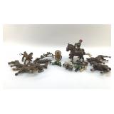 ANTIQUE CAST-IRON HORSES, AND PARTS