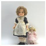 IDEAL 1982 SHIRLEY TEMPLE DOLL., TINY DOLL TOO
