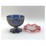 CARNIVAL COMPOTE, FLUTED BOWL