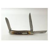 3.5" SCHRADE Uncle Henry 897UH 3 blade Knife