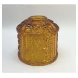 INDIANA GLASS STARS AND BARS, FAIRY LAMP TOP