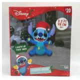 DISNEY LIGHTED STITCH YARD BLOWUP