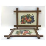 STILL LIFE FRUIT PRINTS 16x20"
