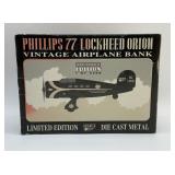 LOCKHEED ORION PHILLIPS 77 AIRPLANE BANK